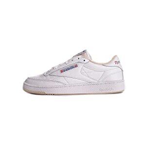 Reebok Men Club C 85 Vintage Sneaker, FTWR White/Chalk/Vector Blue, 11.5 Reebok Men Club C 85 Vintage Sneaker, FTWR White/Chalk/Vector Blue, 11.5