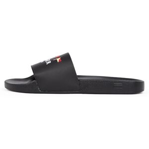 Tommy Hilfiger Men’s Flags Pool Slides with Logo, Black (Black), 6.5 Tommy Hilfiger Men’s Flags Pool Slides with Logo, Black (Black), 6.5