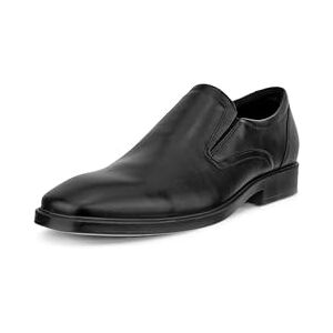ECCO Men's Milan Plain Toe Slip on Loafer, Black, 13-13.5 ECCO Men's Milan Plain Toe Slip on Loafer, Black, 13-13.5