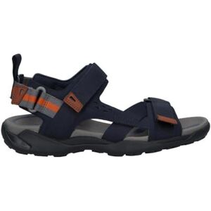 Geox Men's U Terreno + Grip B Sports Sandal, Military Navy, 6 UK Geox Men's U Terreno + Grip B Sports Sandal, Military Navy, 6 UK