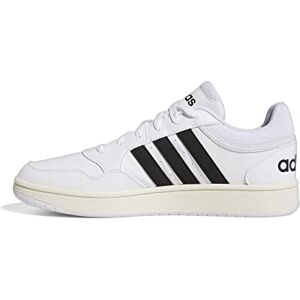 adidas Men's Hoops 3.0 Trainers, Ftwr White Core Black Chalk White, 11.5 UK