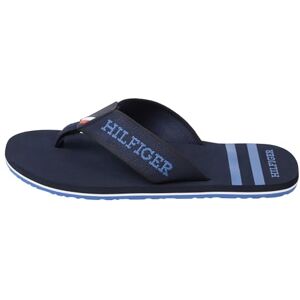 Tommy Hilfiger Men Flip-flops Sporty Beach Sandal, Blue (Desert Sky), 40 Tommy Hilfiger Men Flip-flops Sporty Beach Sandal, Blue (Desert Sky), 40