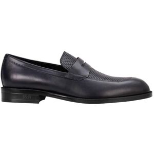 Boss Men's Tayil_Loaf_ltmxwv Loafer, Dark Blue, 8 UK Boss Men's Tayil_Loaf_ltmxwv Loafer, Dark Blue, 8 UK