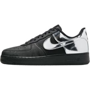 Nike Men's Air Force 1 Low Retro Sneaker, Black Chrome Black, 3 UK Nike Men's Air Force 1 Low Retro Sneaker, Black Chrome Black, 3 UK