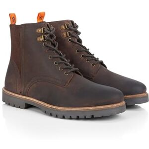Silver Street London Men's Manchester Leather Casual Lace-up Boot, Brown, 7 Silver Street London Men's Manchester Leather Casual Lace-up Boot, Brown, 7