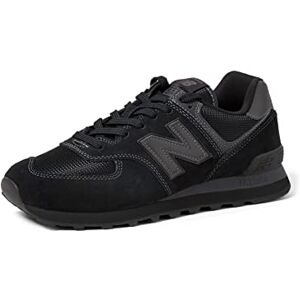 Balance Men's Nb 574 Sneakers, Triple Black ETE, 11 UK Balance Men's Nb 574 Sneakers, Triple Black ETE, 11 UK