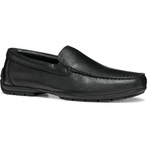 Geox Men's U Moner W 2FIT A Loafer, Black, 10 UK Geox Men's U Moner W 2FIT A Loafer, Black, 10 UK