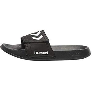 hummel Larsen Slipper Velcro, Unisex Adults’ Beach & Pool Shoes, Black, 12 UK (47 EU) hummel Larsen Slipper Velcro, Unisex Adults’ Beach & Pool Shoes, Black, 12 UK (47 EU)