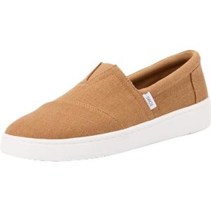 TOMS Men's TRVL LITE Alpargata Sneaker, Toffee Heritage Canvas, 6 UK TOMS Men's TRVL LITE Alpargata Sneaker, Toffee Heritage Canvas, 6 UK