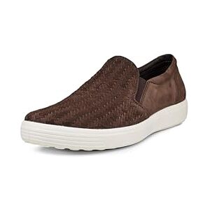 ECCO Men's Soft 7 Woven Slip on 2.0 Sneaker, Mocha Nubuck, 4/4.5 UK ECCO Men's Soft 7 Woven Slip on 2.0 Sneaker, Mocha Nubuck, 4/4.5 UK