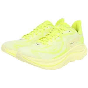 HOKA ONE ONE Women's Clifton 10 Sneaker, NEON Citrus/Sunlight, 11.5 UK HOKA ONE ONE Women's Clifton 10 Sneaker, NEON Citrus/Sunlight, 11.5 UK