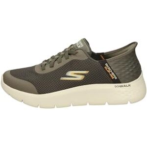 Skechers Men's Free Slip-ins Go Walk Flex-Hands Up Sneaker, Brown, 9.5 UK Extra Wide Skechers Men's Free Slip-ins Go Walk Flex-Hands Up Sneaker, Brown, 9.5 UK Extra Wide