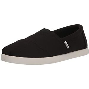 TOMS Mens Alp FWD Loafer Flat, Black Recycled Cotton Canvas, 13 UK TOMS Mens Alp FWD Loafer Flat, Black Recycled Cotton Canvas, 13 UK
