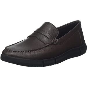 Geox Men's u adacter m Wide Moccasin, Dk Brown, 10.5 UK Geox Men's u adacter m Wide Moccasin, Dk Brown, 10.5 UK