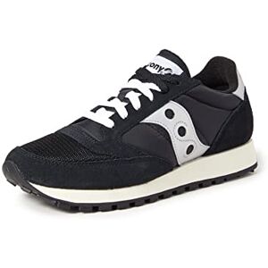 Saucony Mens Jazz Original Vintage Sneaker, Blk Silver Wht, 9.5 UK Saucony Mens Jazz Original Vintage Sneaker, Blk Silver Wht, 9.5 UK