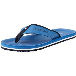 Tommy Hilfiger Men Flip-Flops Comfort Beach Sandal, Blue (Antique Blue), 40 Tommy Hilfiger Men Flip-Flops Comfort Beach Sandal, Blue (Antique Blue), 40