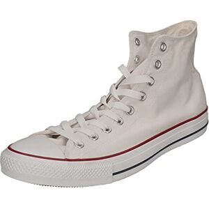 Converse Men's Chuck Taylor All Star Hi-top Low Top Sneakers, Optical White, 17 UK Converse Men's Chuck Taylor All Star Hi-top Low Top Sneakers, Optical White, 17 UK