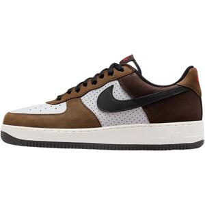 Nike Men's Air Force 1 Low Retro Sneaker, White Black Bison, 7.5 UK Nike Men's Air Force 1 Low Retro Sneaker, White Black Bison, 7.5 UK