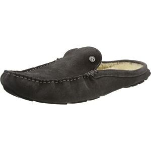 Silver Street London Men's Walbrook Slipper, Grey, 10 UK Silver Street London Men's Walbrook Slipper, Grey, 10 UK