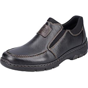 Rieker 19961, Men’s Loafers, Black (Schwarz/Kakao/Schwarz/03), 7.5 UK (41 EU) Rieker 19961, Men’s Loafers, Black (Schwarz/Kakao/Schwarz/03), 7.5 UK (41 EU)
