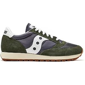 Saucony SAUI0 Men's Jazz Original Vintage Sneaker, Forest Grey, 7.5 UK Saucony SAUI0 Men's Jazz Original Vintage Sneaker, Forest Grey, 7.5 UK