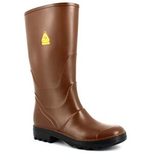 Spirale Nora Unisex Country Work Boots, Brown, 11 UK Spirale Nora Unisex Country Work Boots, Brown, 11 UK