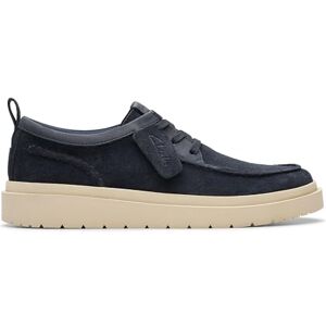 Clarks Men's Polden Moc Derby, Navy Suede, 9 UK Clarks Men's Polden Moc Derby, Navy Suede, 9 UK