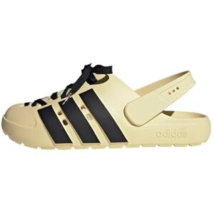 adidas Unisex Adilette 2.0 Clog Flip-Flop, Warm Vanilla/core Black/Gold met, 7 UK adidas Unisex Adilette 2.0 Clog Flip-Flop, Warm Vanilla/core Black/Gold met, 7 UK