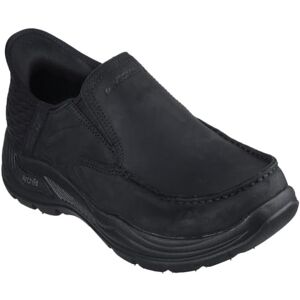 Skechers Men's Arch Fit Motley-Milo Slip-On, BBK (Black/Black), 8 UK X-Wide Skechers Men's Arch Fit Motley-Milo Slip-On, BBK (Black/Black), 8 UK X-Wide