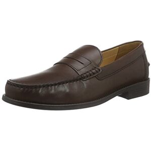 Geox Men's U New Damon B Moccasins, Dk Brown, 12 UK Geox Men's U New Damon B Moccasins, Dk Brown, 12 UK