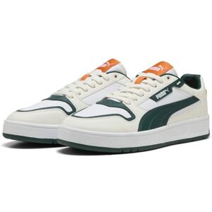 Puma Unisex Court Classic Street Sneaker, White-Dark Myrtle-Warm White, 10 UK Puma Unisex Court Classic Street Sneaker, White-Dark Myrtle-Warm White, 10 UK