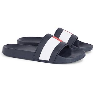 Tommy Hilfiger Men Rubber TH Flag Pool Slide Sandals, Blue (Desert Sky), 40 EU Tommy Hilfiger Men Rubber TH Flag Pool Slide Sandals, Blue (Desert Sky), 40 EU