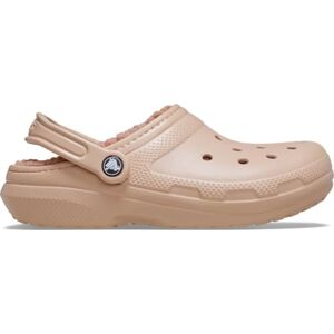 Crocs Unisex Adult, Classic Lined Clog, Pink Caramel, 10 UK Men Crocs Unisex Adult, Classic Lined Clog, Pink Caramel, 10 UK Men