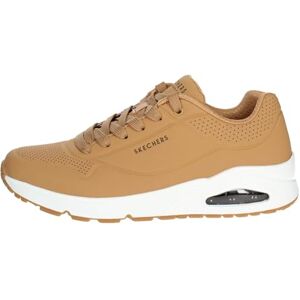 Skechers Men's Uno Stand on Air Sneaker, Tan Durabuck Trim, 13 UK Skechers Men's Uno Stand on Air Sneaker, Tan Durabuck Trim, 13 UK