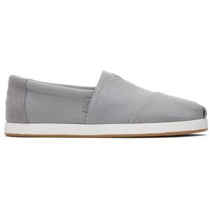 TOMS Men's ALP FWD Loafer Flat, Ultimate Grey Recycled Ripstop Cotton Canvas/Distressed Suede, 13 UK TOMS Men's ALP FWD Loafer Flat, Ultimate Grey Recycled Ripstop Cotton Canvas/Distressed Suede, 13 UK