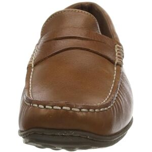 Hush Puppies Men's Roscoe Loafers, Brown (Brown Brown), 12 UK (47 EU) Hush Puppies Men's Roscoe Loafers, Brown (Brown Brown), 12 UK (47 EU)