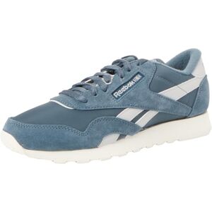 Reebok Men Classic Nylon Sneaker, Hoops Blue F23/Steely Fog F23/Vintage Chalk S23-R, 8.5 Reebok Men Classic Nylon Sneaker, Hoops Blue F23/Steely Fog F23/Vintage Chalk S23-R, 8.5