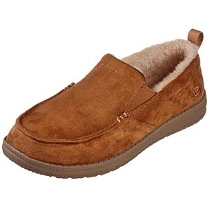 Skechers Men's MELSON Willmore Slipper, Tan Microfiber, 7.5 UK Skechers Men's MELSON Willmore Slipper, Tan Microfiber, 7.5 UK