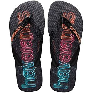 Havaianas Unisex Flip-Flop, New Graphite, 1/2 UK Havaianas Unisex Flip-Flop, New Graphite, 1/2 UK