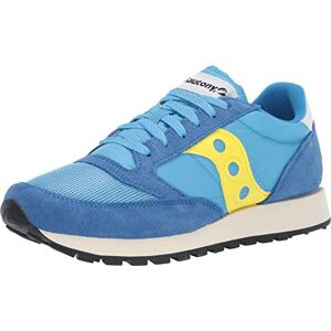 Saucony Mens Jazz Original Vintage Sneaker, Blue Yellow, 7.5 UK Saucony Mens Jazz Original Vintage Sneaker, Blue Yellow, 7.5 UK