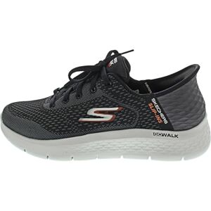 Skechers Men's Go Walk Flex-New World Sneaker, Black/Orange, 10.5 Skechers Men's Go Walk Flex-New World Sneaker, Black/Orange, 10.5