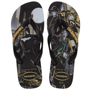 Havaianas Top Heróis DC, Comfortable, Durable, and Lightweight Flip-Flops, DC Superheroes Sole Design, Adults Unisex Havaianas Top Heróis DC, Comfortable, Durable, and Lightweight Flip-Flops, DC Superheroes Sole Design, Adults Unisex