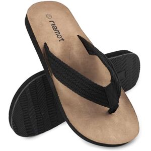 riemot Men's Flip Flops, Comfort Beach Sandals with Non-Slip Sole, Lightweight Thongs Shoes with Arch Support, Summer Casual Slippers for Pool, Shower, and Holiday Wear, UK 11 riemot Men's Flip Flops, Comfort Beach Sandals with Non-Slip Sole, Lightweight Thongs Shoes with Arch Support, Summer Casual Slippers for Pool, Shower, and Holiday Wear, UK 11