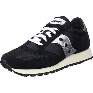 Saucony Mens Jazz Original Vintage Sneaker, Black Silver White, 13 UK Saucony Mens Jazz Original Vintage Sneaker, Black Silver White, 13 UK