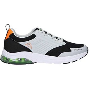 Kappa Men's Myagi Sneaker, Grey Black Orange, 9.5 UK Kappa Men's Myagi Sneaker, Grey Black Orange, 9.5 UK