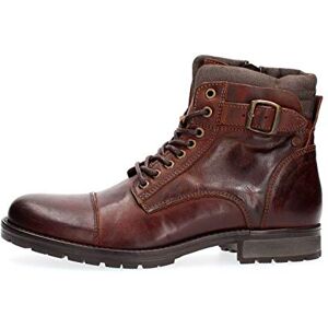 JACK & JONES Jfwalbany Leather Brown Stone Sts, Men’s Biker Boots, Brown, 9 UK (43 EU) JACK & JONES Jfwalbany Leather Brown Stone Sts, Men’s Biker Boots, Brown, 9 UK (43 EU)