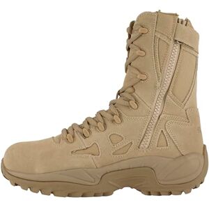 Reebok Men's 8" Rapid Response RB Composite Toe Combat Boot Desert Tan 5.5 W Reebok Men's 8" Rapid Response RB Composite Toe Combat Boot Desert Tan 5.5 W