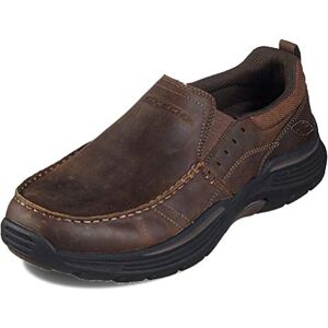 Skechers EXPENDED SEVENO, Men's Moccasins, Brown (Dark Brown Leather Cdb), 6 UK (39.5 EU) Skechers EXPENDED SEVENO, Men's Moccasins, Brown (Dark Brown Leather Cdb), 6 UK (39.5 EU)