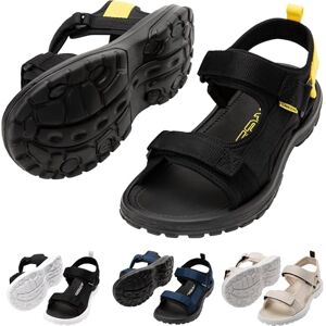 Cressi Pete Sandal Black/Yellow 38 Unisex Sandal Ideal for Summer Days at the Beach, Designed for Comfort and Practicality in Aquatic Environments, Black/Yellow, 38 Cressi Pete Sandal Black/Yellow 38 Unisex Sandal Ideal for Summer Days at the Beach, Designed for Comfort and Practicality in Aquatic Environments, Black/Yellow, 38