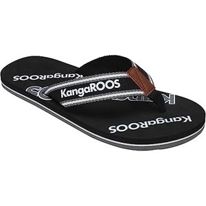 KangaROOS Men's K-BM Perth Sandals, Jet Black/Steel Grey, EU 47, Jet Black Steel Grey, 12.5 UK KangaROOS Men's K-BM Perth Sandals, Jet Black/Steel Grey, EU 47, Jet Black Steel Grey, 12.5 UK
